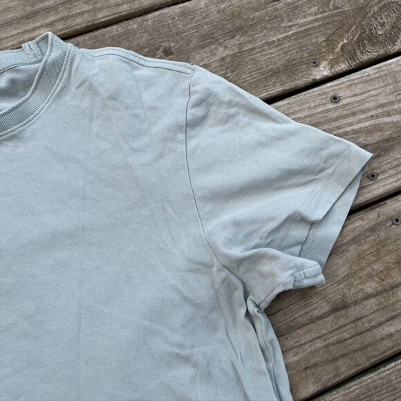 Everlane Premium Weight Relaxed Tee Ribbed collar XL - Picture 5 of 9